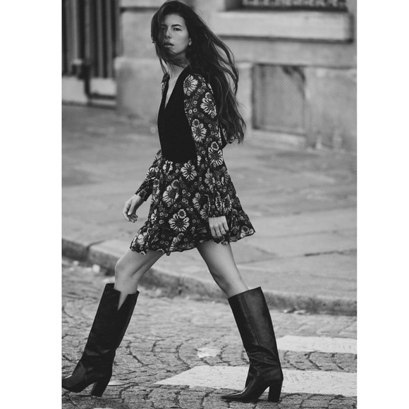 Zara PRINTED DRESS WITH VEST - Picture 8 of 8